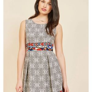 Mod Cloth I rest my Grace Dress in Modern Art